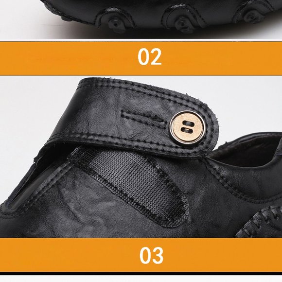 New leather large size men\'s casual shoes outdoor main image 4